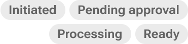 A series of tags wrapping to two rows aligned along the right side.